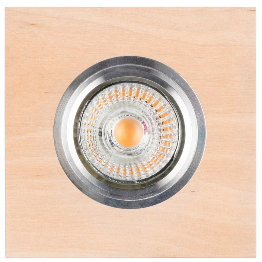 Oprawa sufitowa LED VITAR 1xGU10/5W/230V brzoza