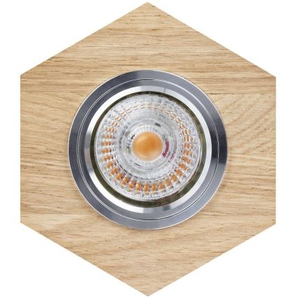 Oprawa sufitowa LED VITAR 1xGU10/5W/230V dąb