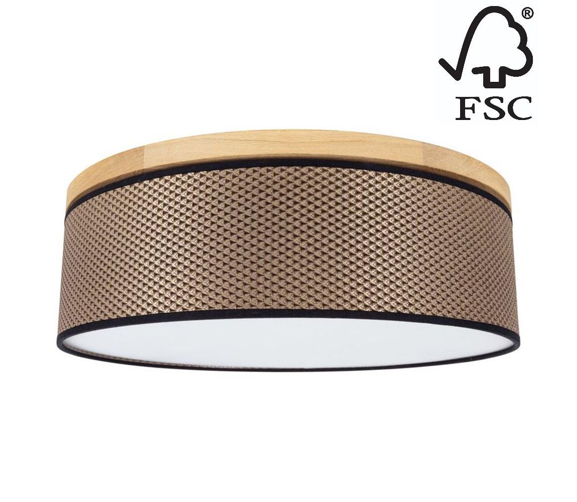 4037400211555 - Lampa sufitowa BENITA 2xE27/25W/230V dąb