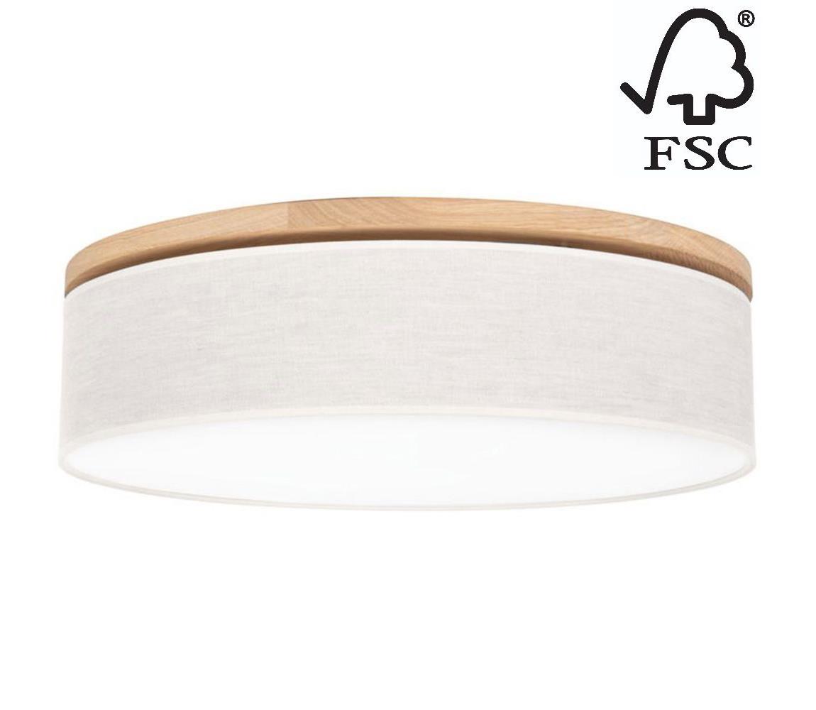 47915874 - Lampa sufitowa BOHO 3xE27/25W/230V śr. 58 cm dąb
