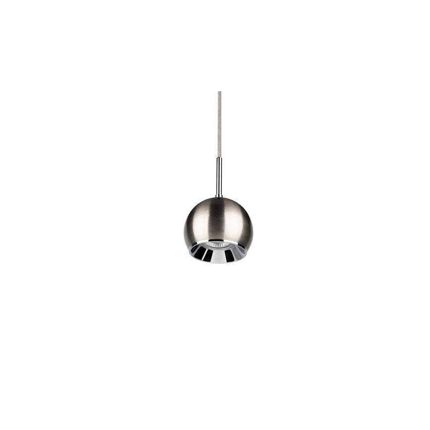 LED Żyrandol na lince BALL WOOD 1xGU10/5W/230V dąb matowy - certyfikat FSC