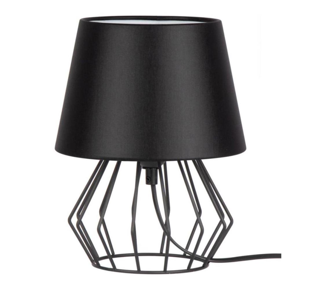 7669104 - Lampa stołowa MANGOO 1×E27/40W/230V czarna
