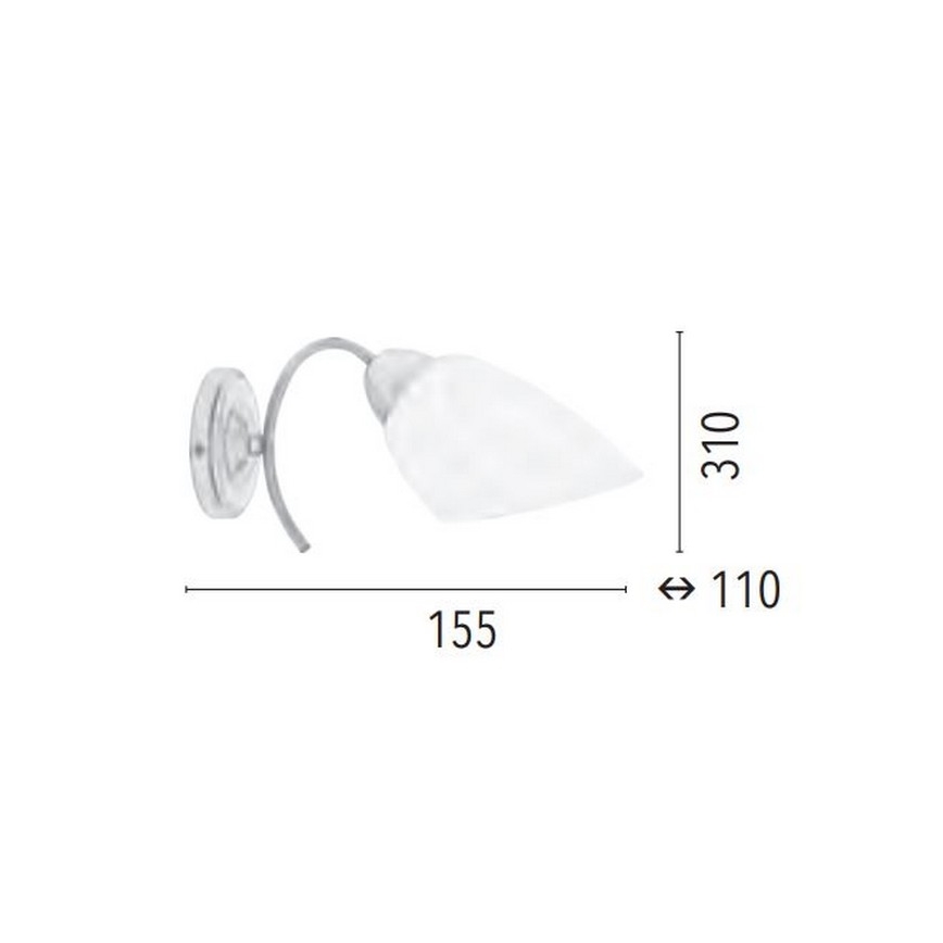 Kinkiet VILETTA 1xE27/60W/230V