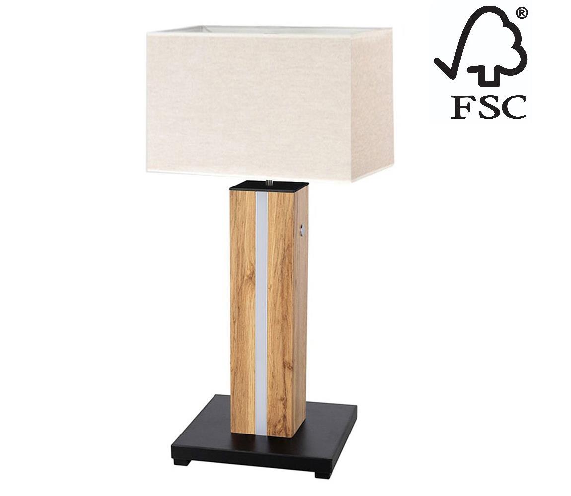 860319187 - LED Lampa stołowa FLAME 1xE27/40W+ LED/4,6W/230V