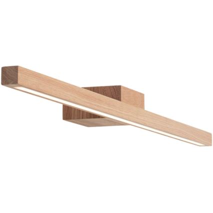 LED Łazienkowe oświetlenie lustra AQUAVIVA LED/12W/230V 80 cm IP44 dąb