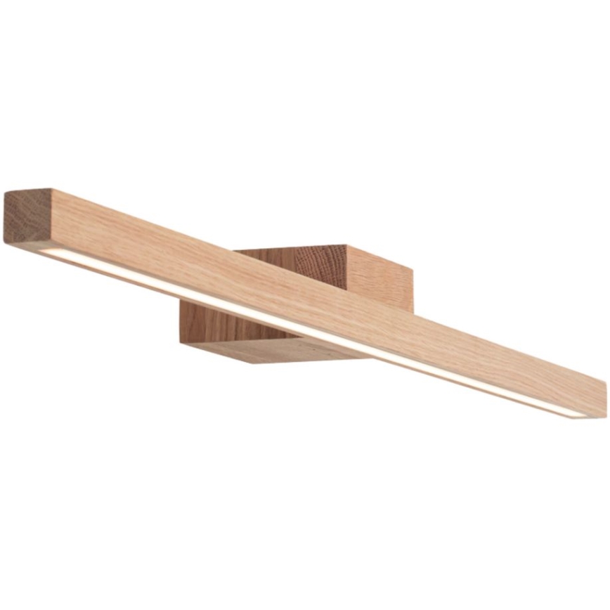 LED Łazienkowe oświetlenie lustra AQUAVIVA LED/12W/230V 80 cm IP44 dąb