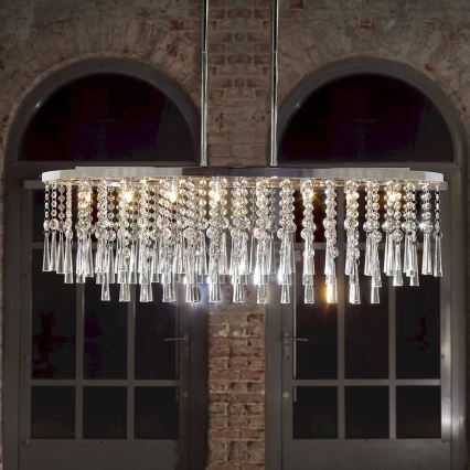 Żyrandol LUXORIA 8xG9/28W/230V
