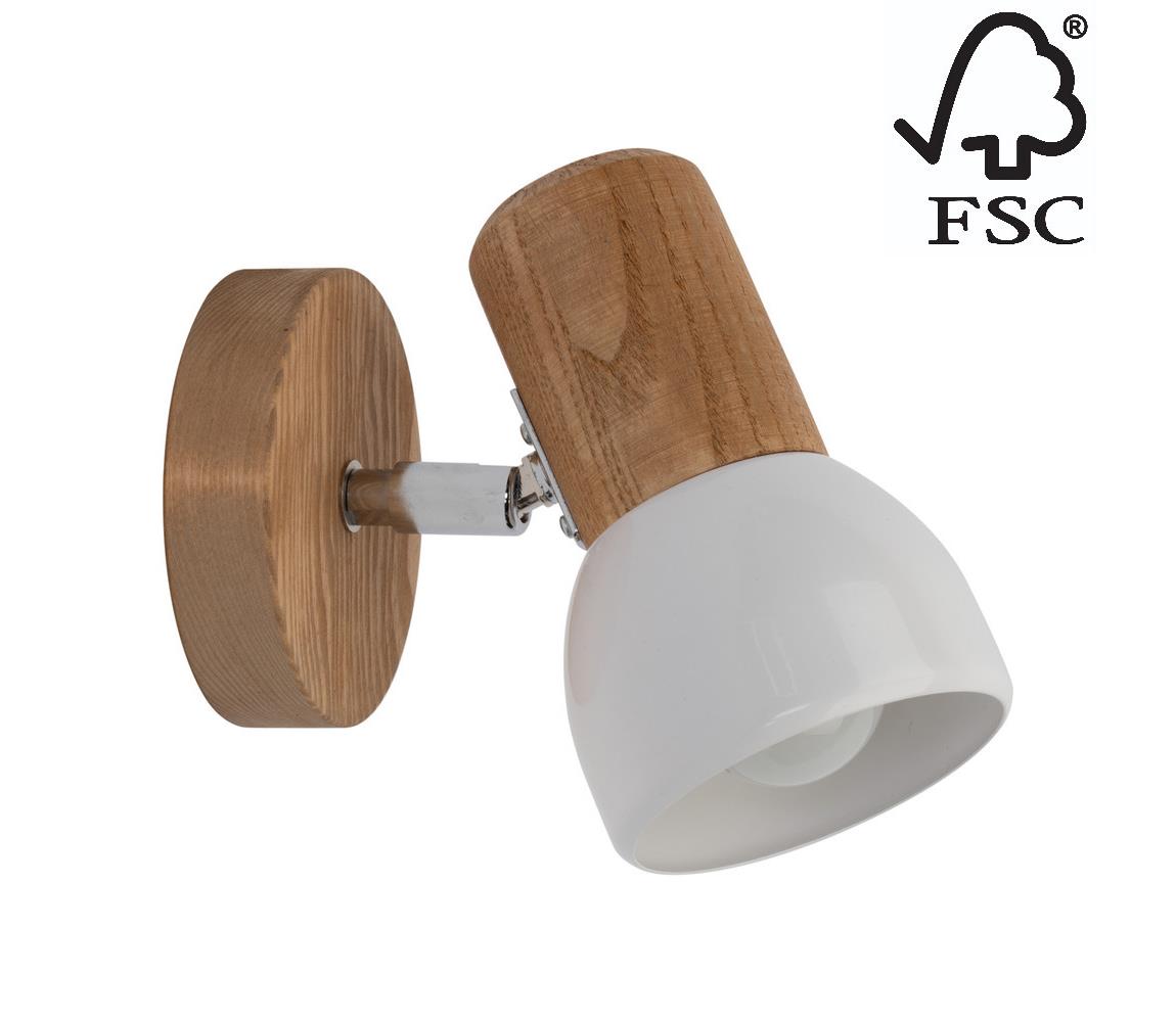 DO2225151 - Kinkiet punktowy NEL 1xE27/15W/230V sosna