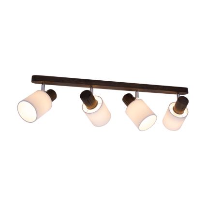 Oprawa sufitowa punktowa TRENDY 4xE27/15W/230V sosna