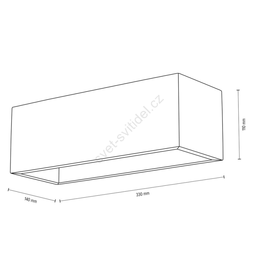 Kinkiet KENZO 2xG9/6W/230V sosna
