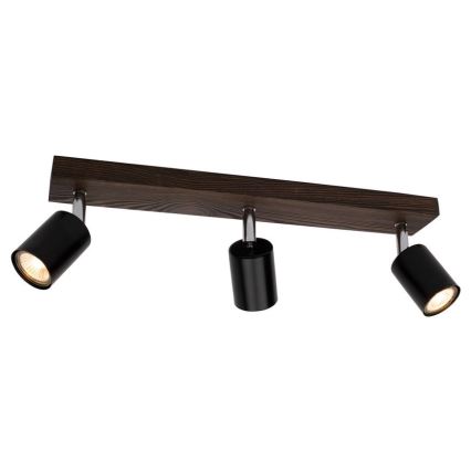 Lampa sufitowa punktowa MANARA 3xGU10/5W/230V sosna
