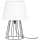 Spot-Light - Lampa stołowa MANGOO 1xE27/40W/230V biała/czarna