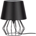 Spot-Light - Lampa stołowa MANGOO 1xE27/40W/230V czarna