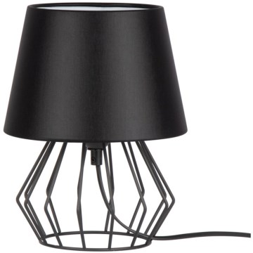 Spot-Light - Lampa stołowa MANGOO 1xE27/40W/230V czarna