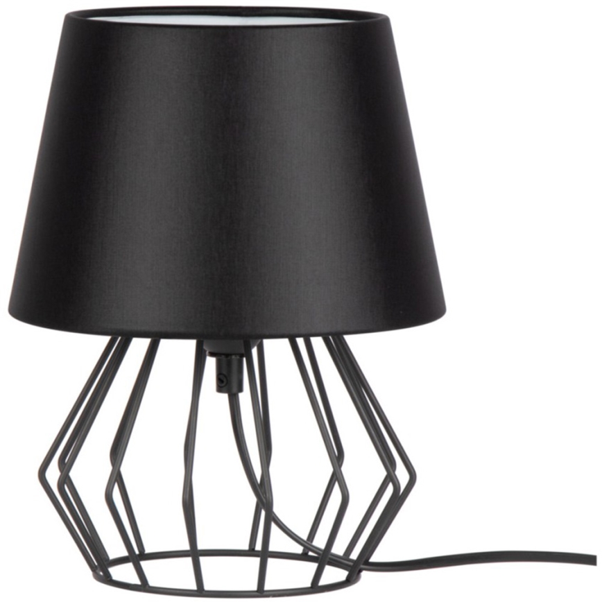 Spot-Light - Lampa stołowa MANGOO 1xE27/40W/230V czarna