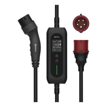 Stacja ładowania samochodów elektrycznych typ 2 5 m 11kW 16A IP54 Tuya