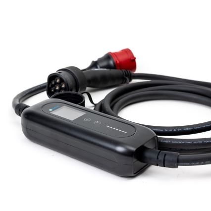 Stacja ładowania samochodów elektrycznych typ 2 5 m 11kW 16A IP54 Tuya