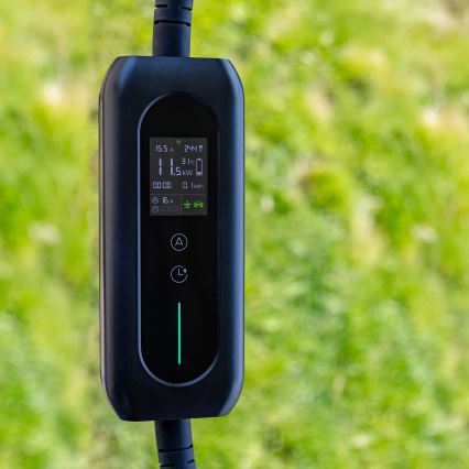 Stacja ładowania samochodów elektrycznych typ 2 5 m 11kW 16A IP54 Tuya