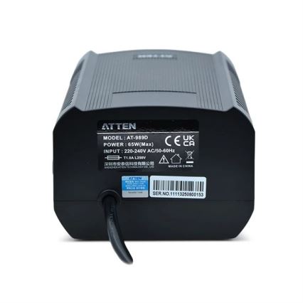 Stacja lutownicza z wyświetlaczem LCD 65W/230V