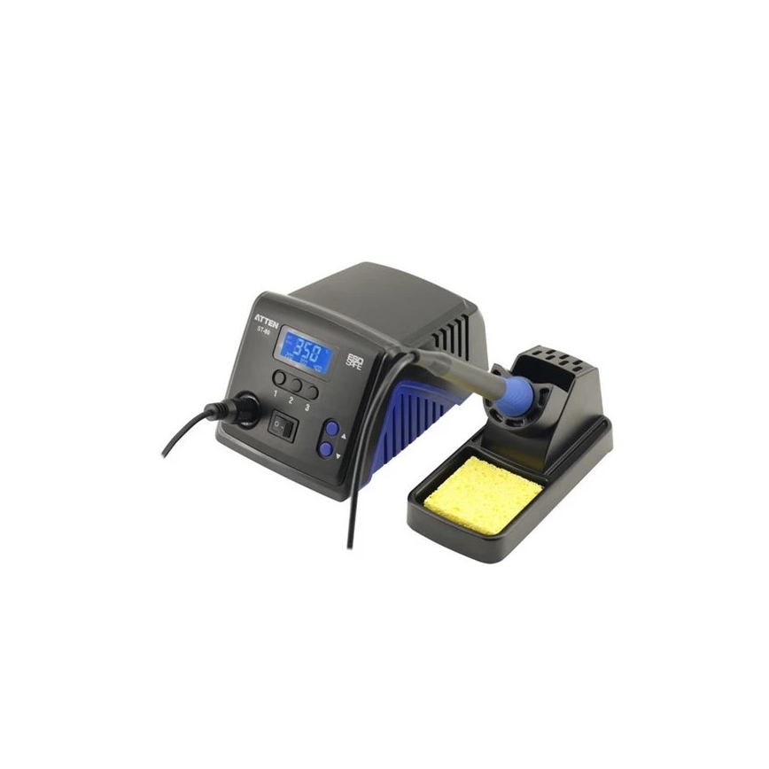 Stacja lutownicza z wyświetlaczem LCD 80W/230V