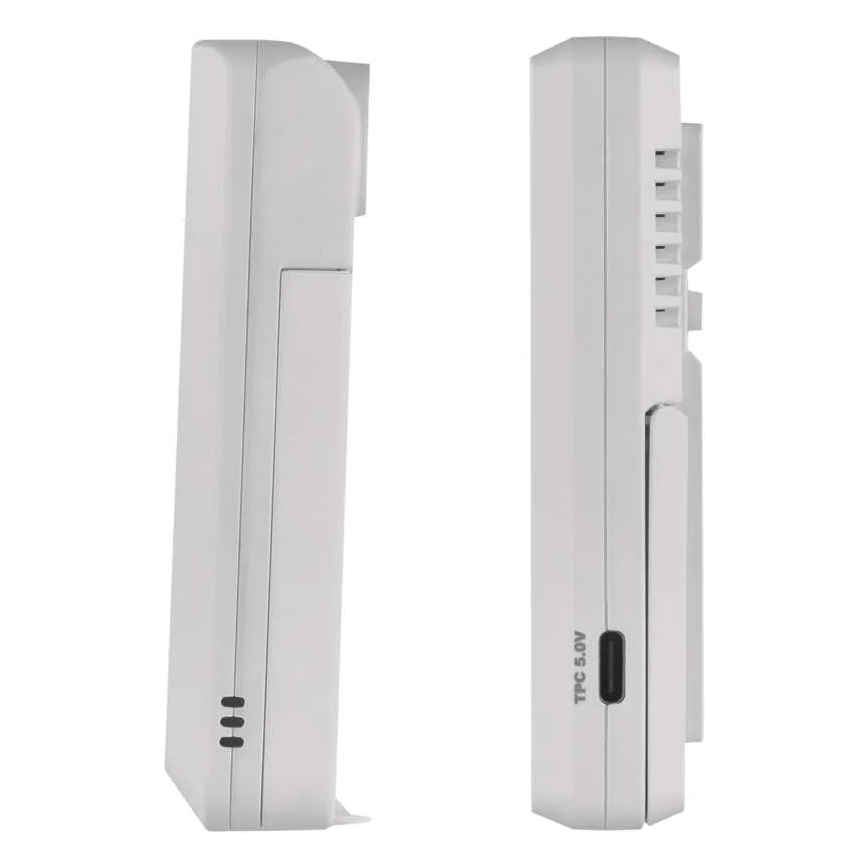 Stacja pogodowa 5V, zasilanie: 2xAAA + 2xAAA, czarna