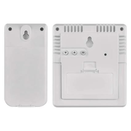 Stacja pogodowa 5V, zasilanie: 2xAAA + 2xAAA, czarna