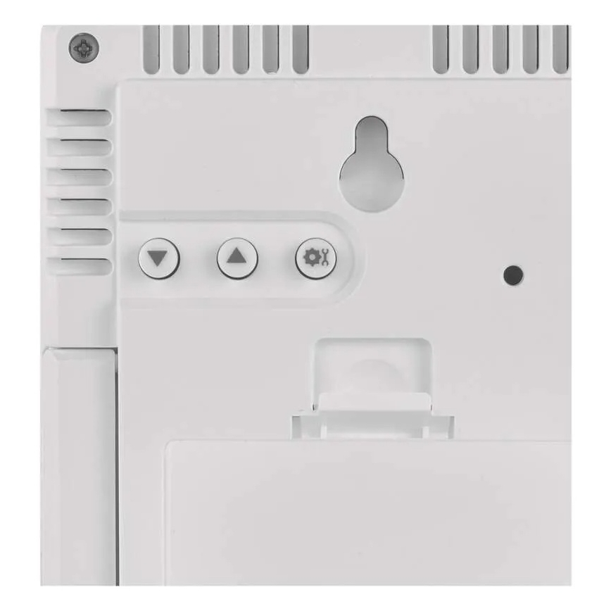 Stacja pogodowa 5V, zasilanie: 2xAAA + 2xAAA, czarna