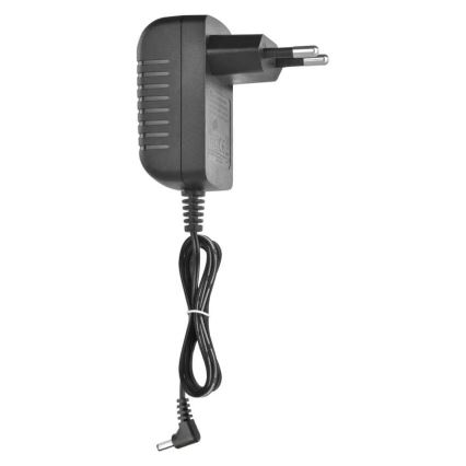 Stacja pogodowa z kolorowym wyświetlaczem LCD i budzikiem 5V 3xAAA + 2xAA czarna