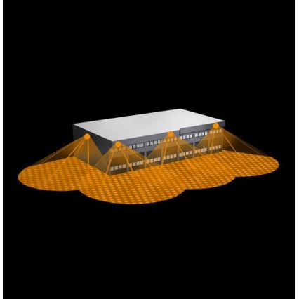 STEINEL 005702 - LED Reflektor s čidlem XLED 25 LED 62W bílá