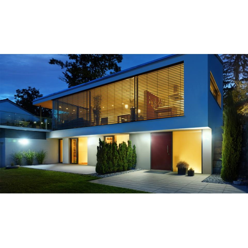 Steinel 012076 - Kinkiet zewnętrzny z czujnikiem XLED curved LED/10,5W/230V