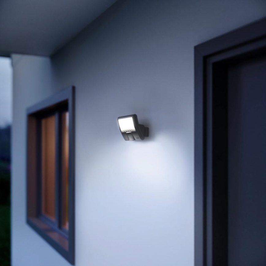 Steinel 012076 - Kinkiet zewnętrzny z czujnikiem XLED curved LED/10,5W/230V