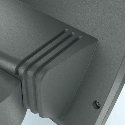 Steinel 012076 - Kinkiet zewnętrzny z czujnikiem XLED curved LED/10,5W/230V