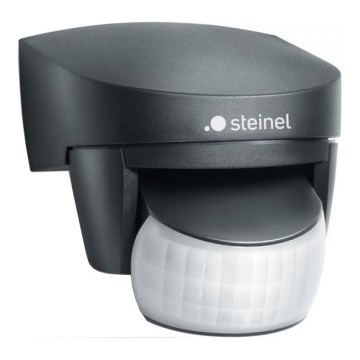 Steinel 034689 - Zewnętrzny czujnik ruchu IS 2140 ECO IP54 czarny