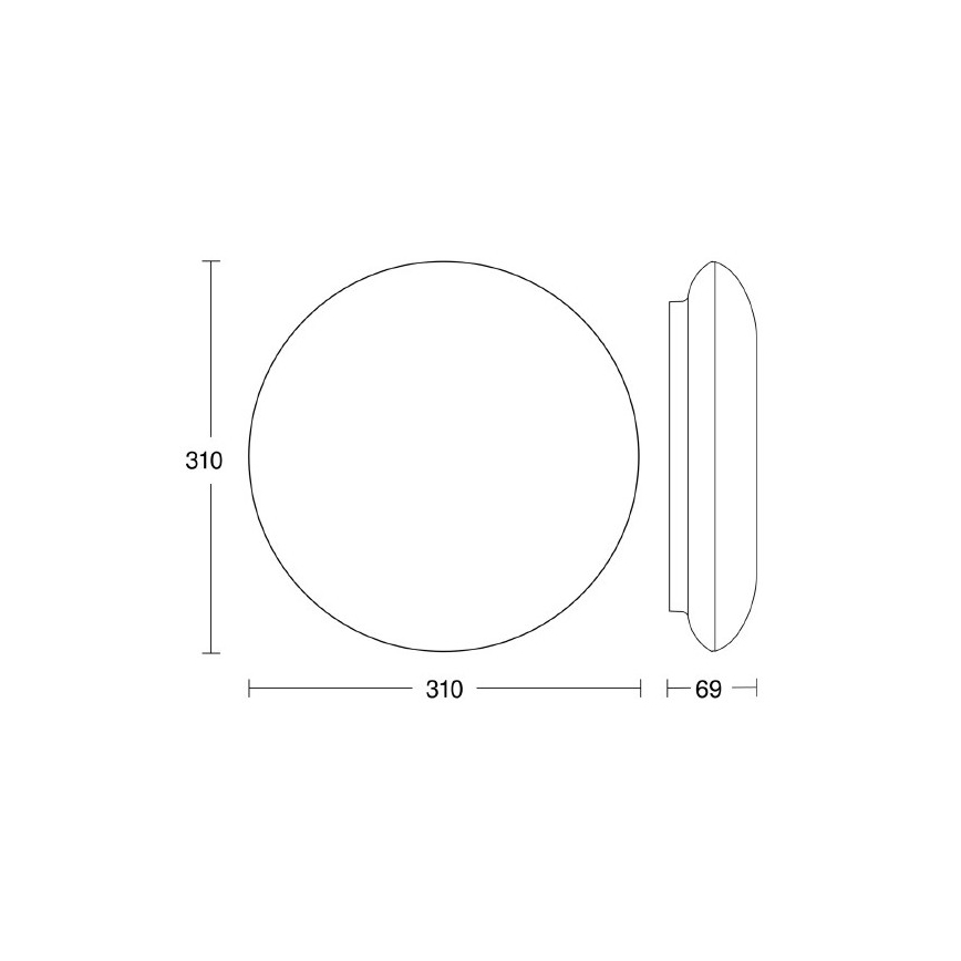 Steinel 035440 - LED Oświetlenie zewnętrzne z czujnikiem QUATTRO LED/10W/230V IP54