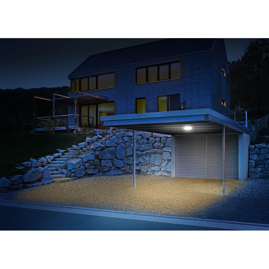 Steinel 035440 - LED Oświetlenie zewnętrzne z czujnikiem QUATTRO LED/10W/230V IP54
