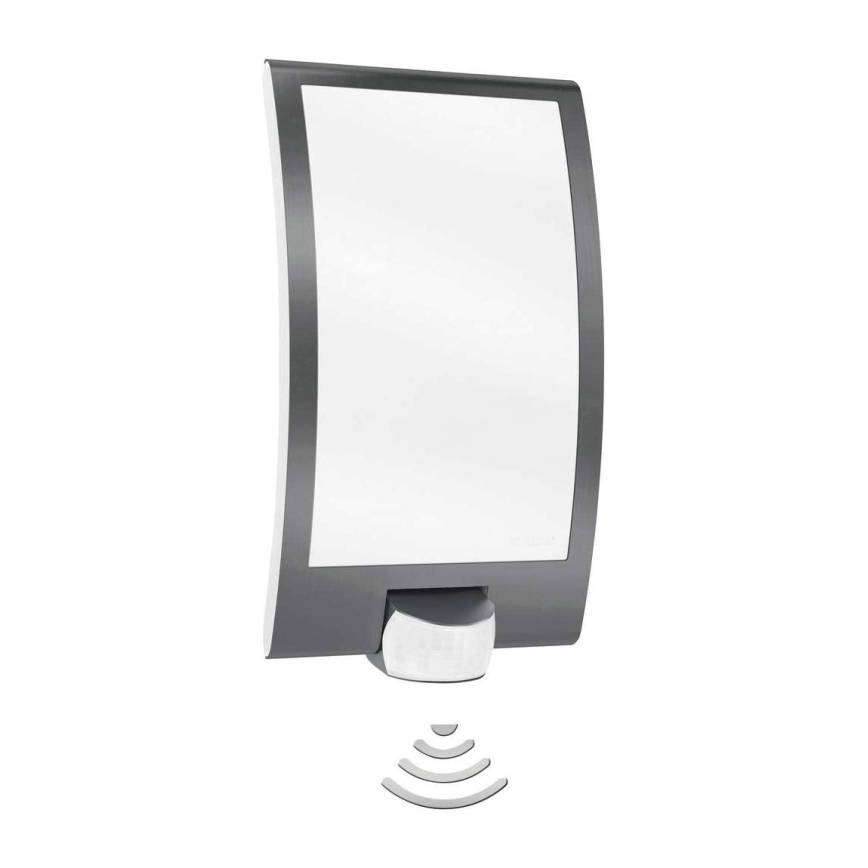 STEINEL 035709 - Oświetlenie zewnętrzne z czujnikiem L22 1xE27/60W/230V IP44