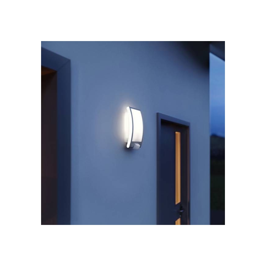 STEINEL 035709 - Oświetlenie zewnętrzne z czujnikiem L22 1xE27/60W/230V IP44