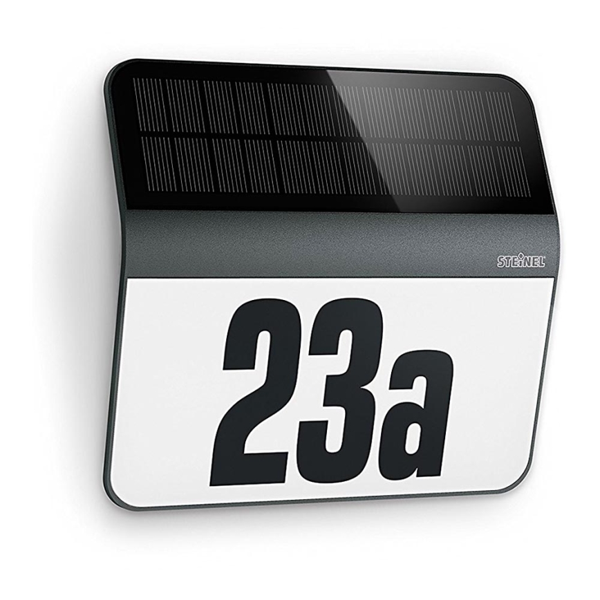 STEINEL 035730 - LED Solarny numer domu XSolar LH-N LED/0,03W IP44 2500 mAh