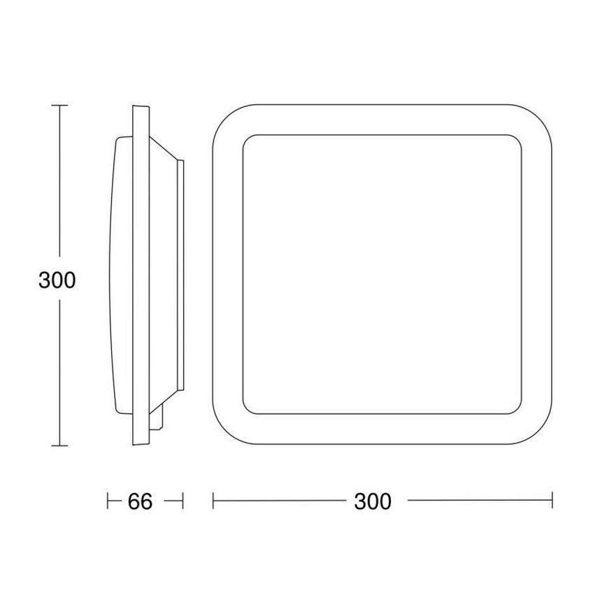 Steinel 052539 - LED Plafon z czujnikiem LED/9,5W/230V