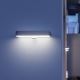 Steinel 052652 - LED Lampa solarna z czujnikiem XSolar SOL-O LED/1,5W 2x2000mAh IP44 srebrna