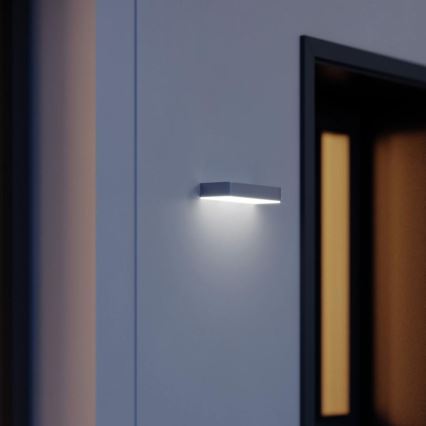 Steinel 052966 - LED Solarna lampa ścienna XSolar SOL-O LED/0,07W 2000mAh IP44 antracyt