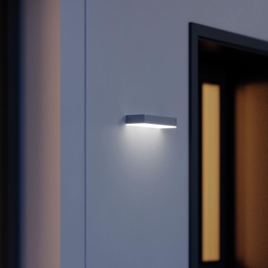 Steinel 052966 - LED Solarna lampa ścienna XSolar SOL-O LED/0,07W 2000mAh IP44 antracyt