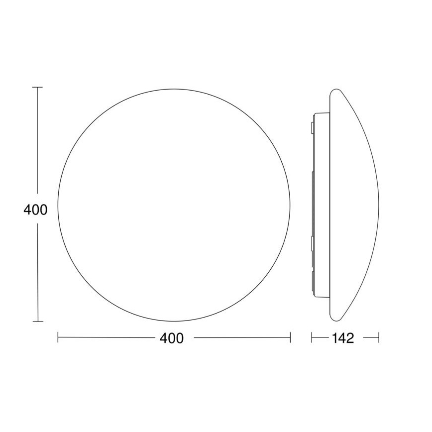 Steinel 056131 - LED Plafon łazienkowy RS PRO LED P3 LED/19,5W/230V IP54 3000K