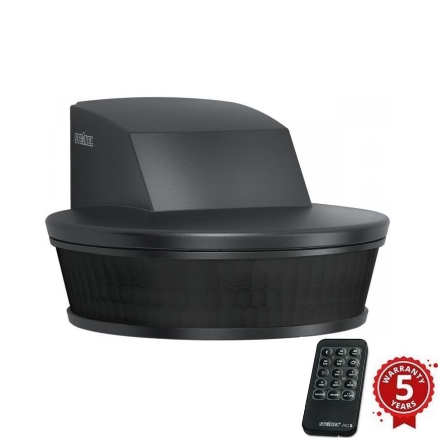 Steinel 056650 - Czujnik ruchu SensIQ S IP54 antracyt
