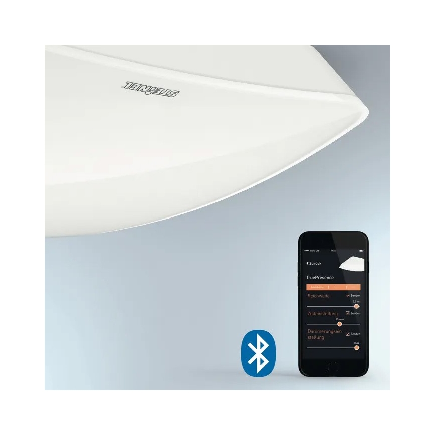 Steinel 057930 - Czujnik obecności TRUE PRESENCE COM2 białyIP54