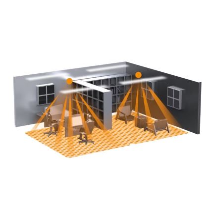 Steinel 058517 - Czujnik obecności IR Quattro SLIM XS 4m V3 KNX biały