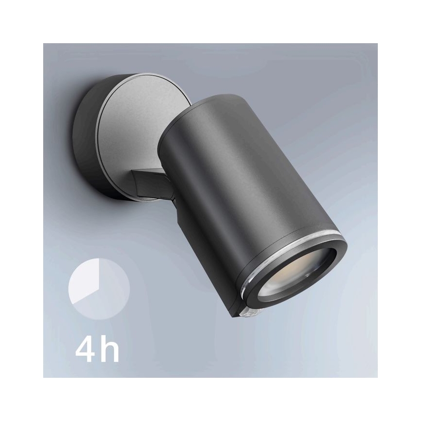 STEINEL 058630 - LED Lampa zewnętrzna z czujnikiem SPOT ONE 1xGU10/7W/230V IP44