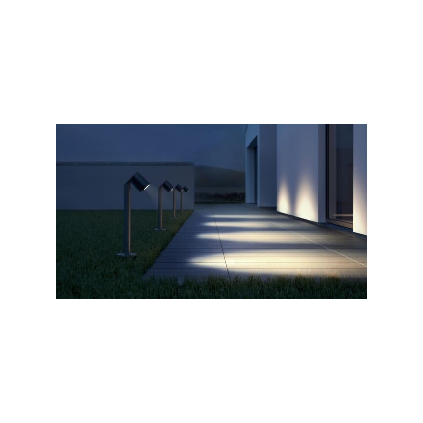 STEINEL 058661 - LED Lampa zewnętrzna z czujnikiem SPOT WAY 1xGU10/7W/230V IP44