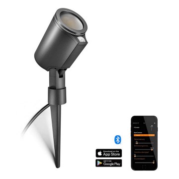 STEINEL 058685 - Lampa zewnętrzna LED z czujnikiem SPOT GARDEN 1xGU10/7W/230V IP44