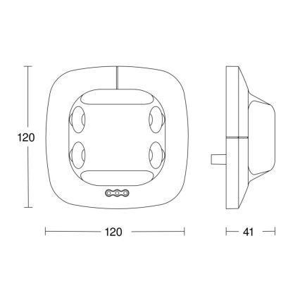 Steinel 059491 - Czujnik obecności Dual US KNX biały